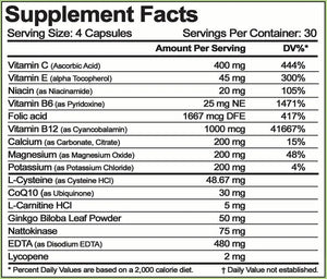 Cardio D-Plaq – 120 Veggie Capsules